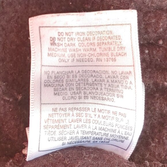 Vintage Fruit of the Loom Sweat Pants with Ankle Cuffs Men's Size Large - Picture 3 of 10